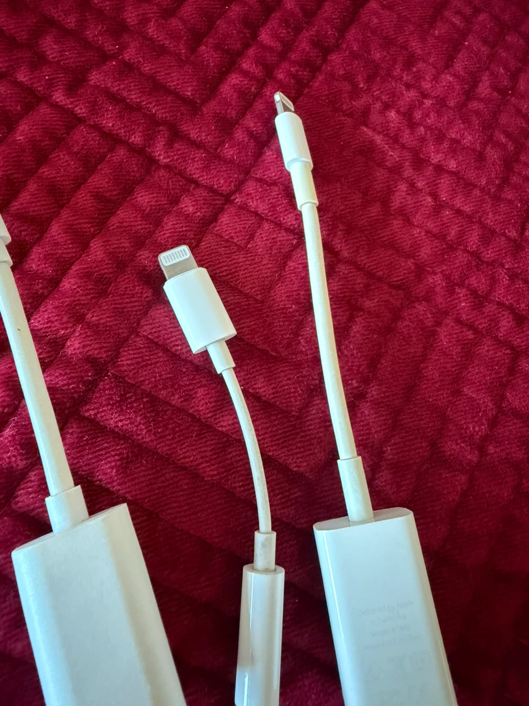 Apple Lightning to USB Camera Adapter and Charge Cable - photo 2