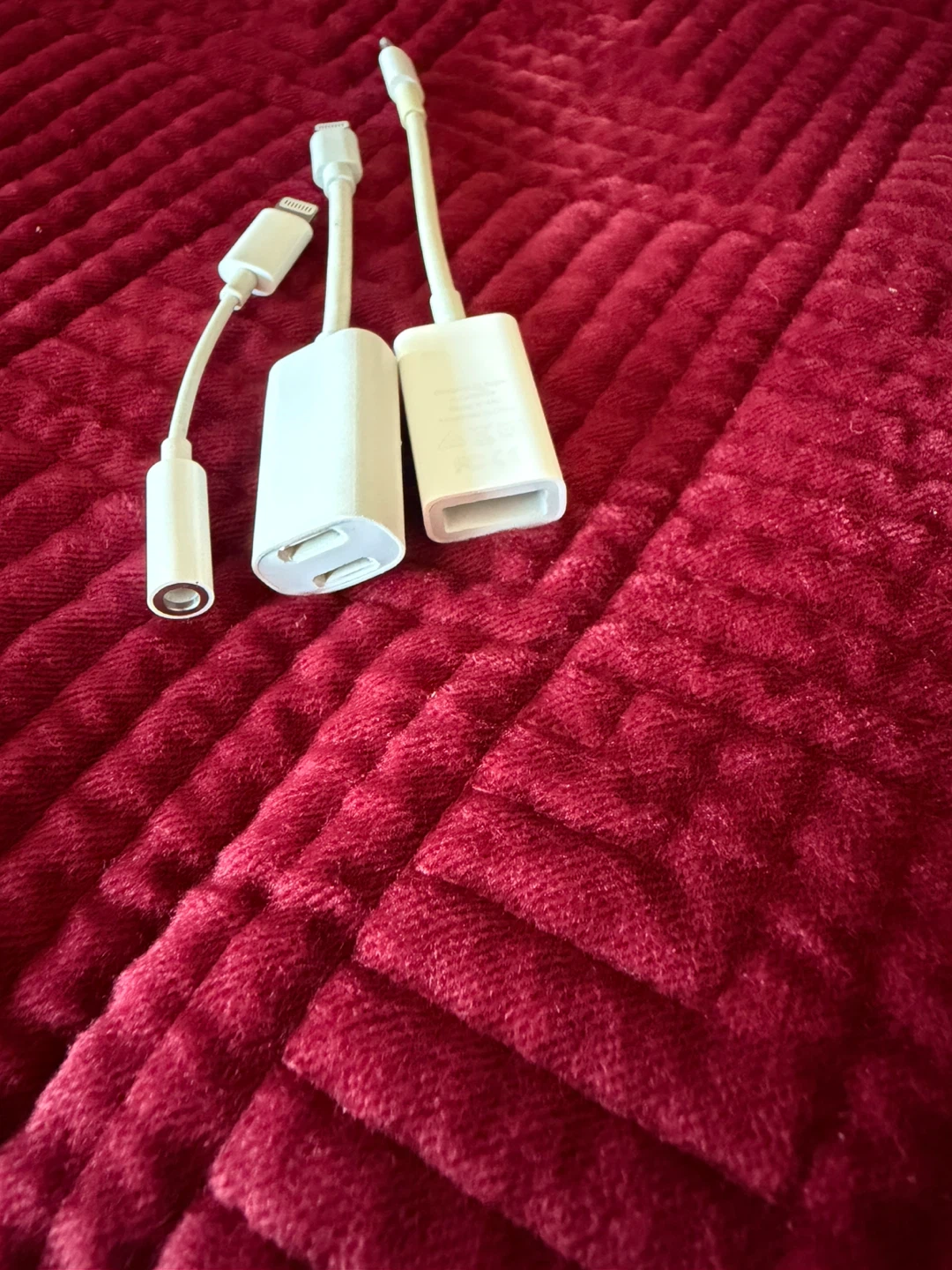 Apple Lightning to USB Camera Adapter and Charge Cable - photo 3