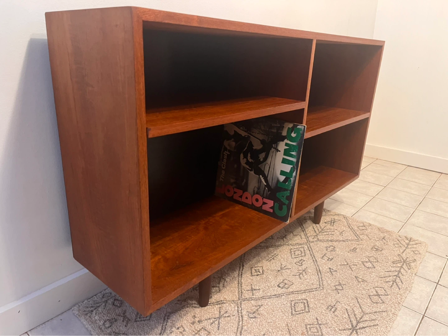 Restored Mid Century Modern Teak Bookcase - photo 4