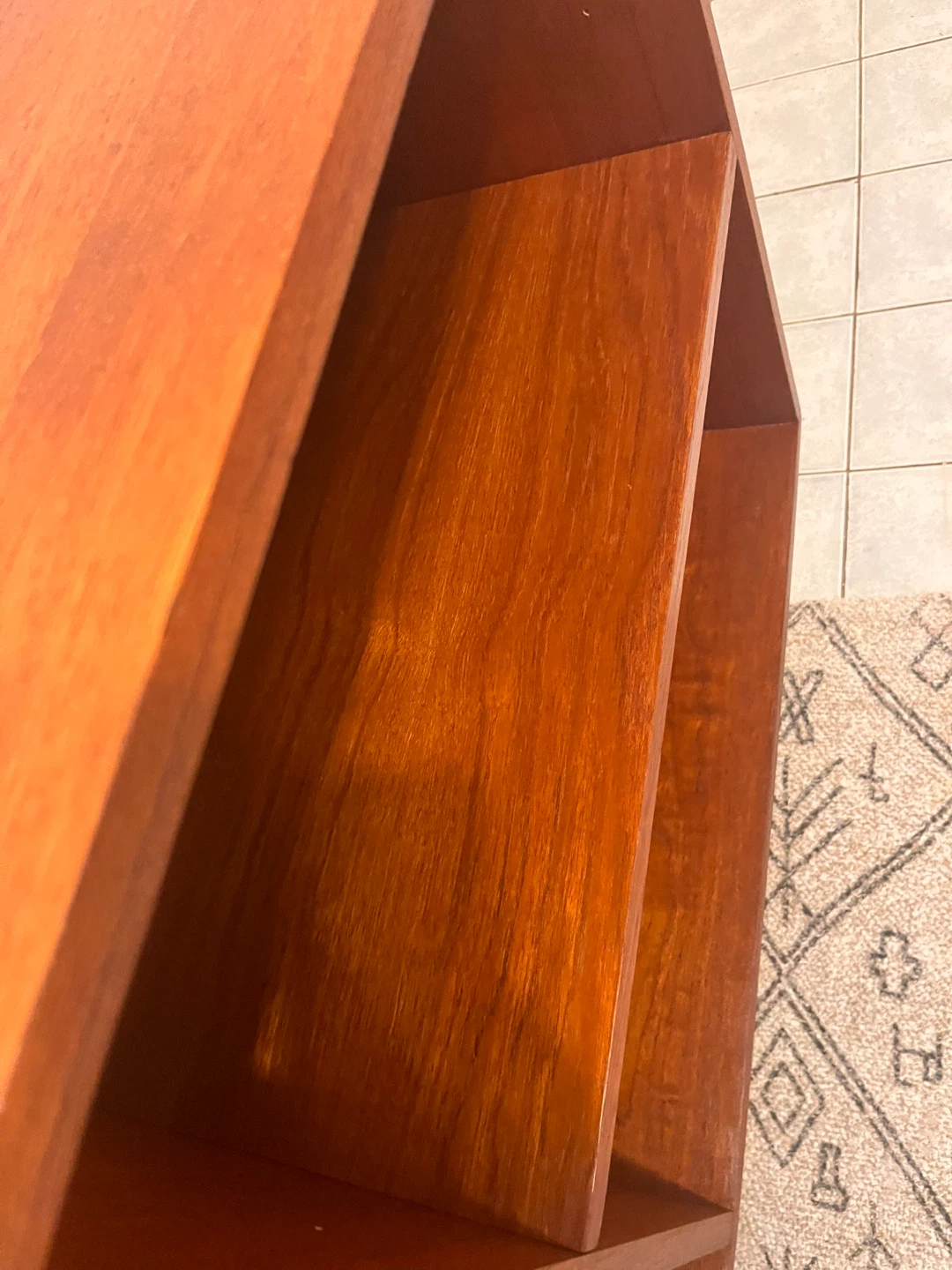 Restored Mid Century Modern Teak Bookcase - photo 5