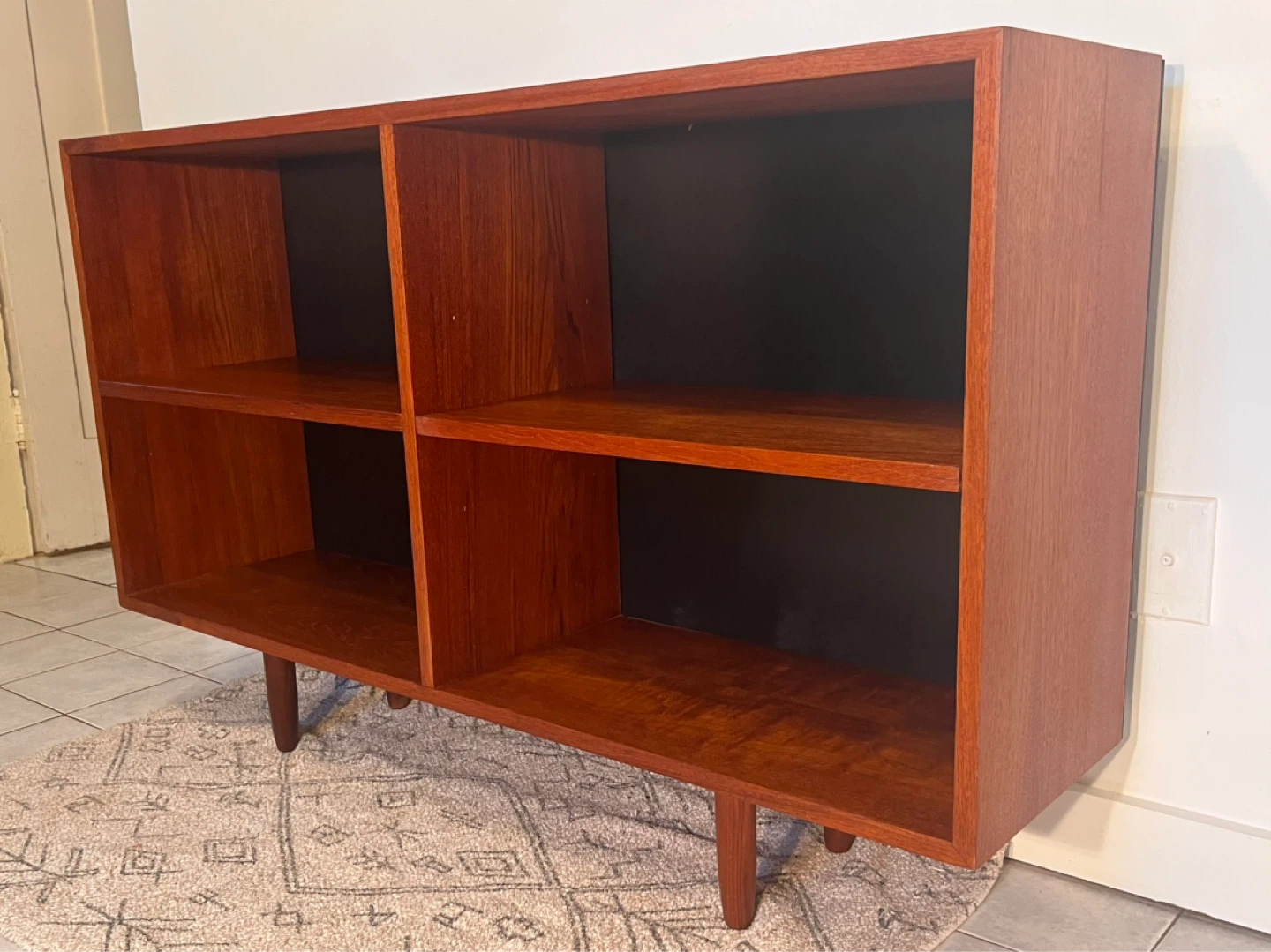 Restored Mid Century Modern Teak Bookcase - photo 2