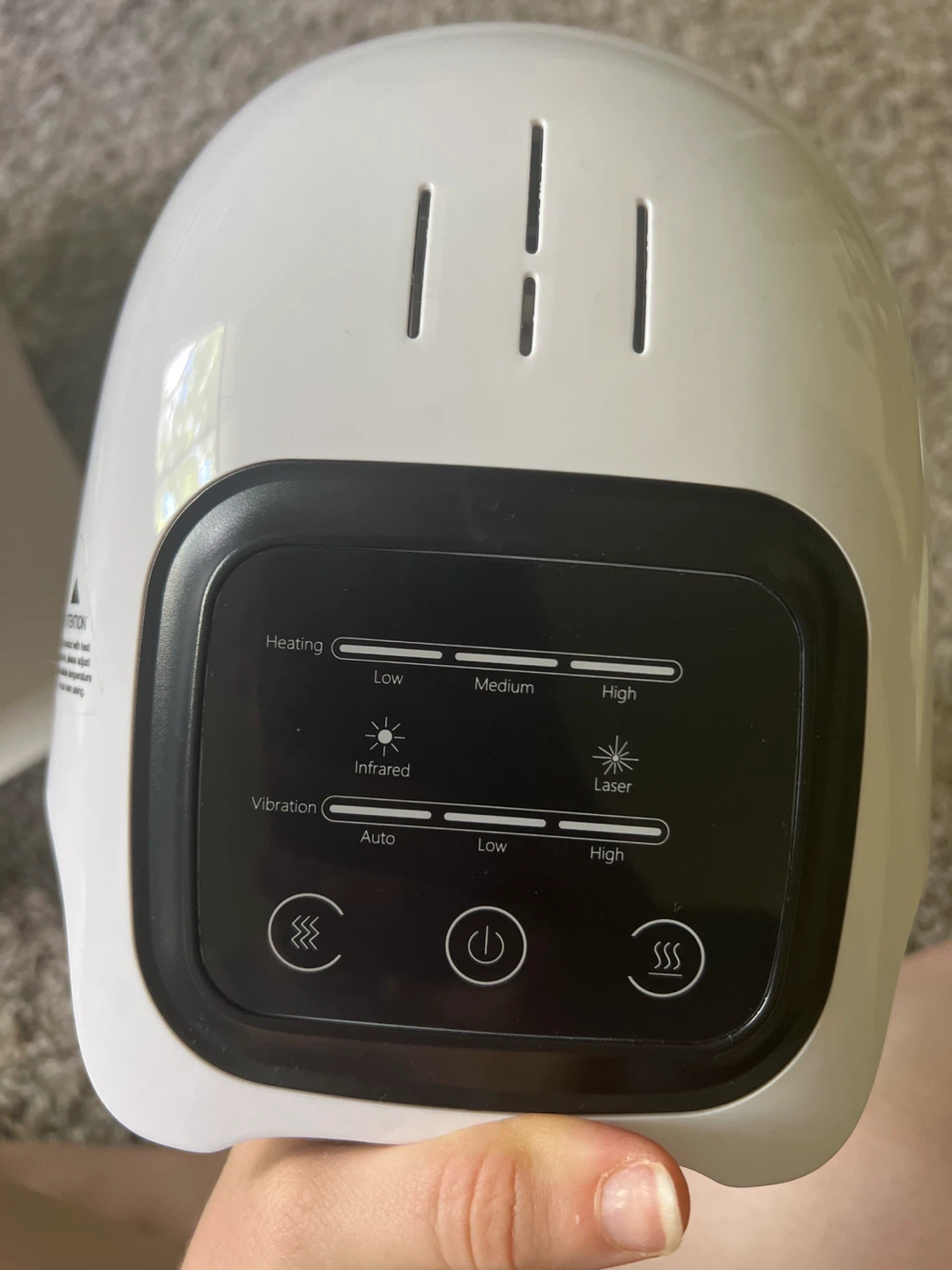Smart Knee Massager with Heating, Vibration, Infrared, and Laser - photo 4