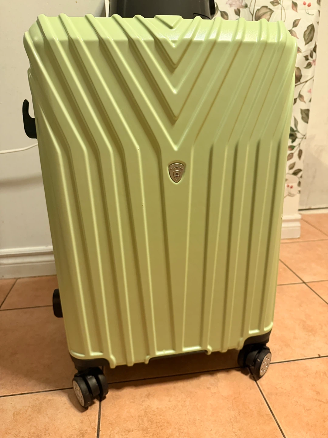 Light Green Hard Shell Carry-On Luggage - photo 2