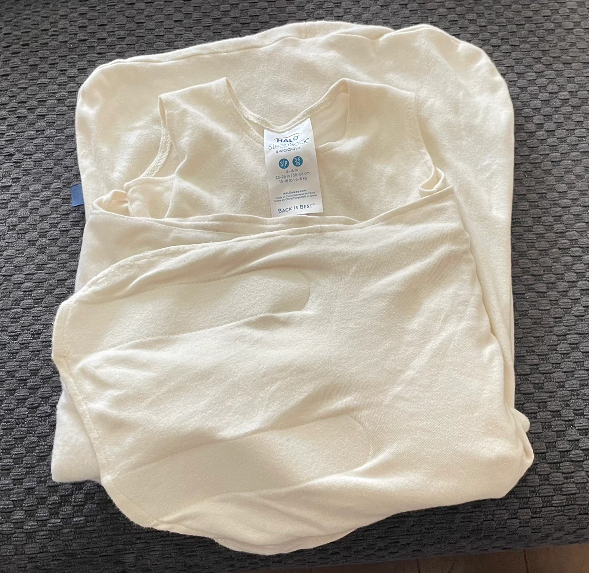 HALO Cotton SleepSack Swaddle - Small 3-6M 13-18lbs