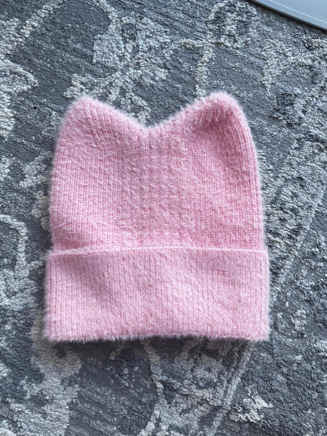 Pink Cat Ear Beanie