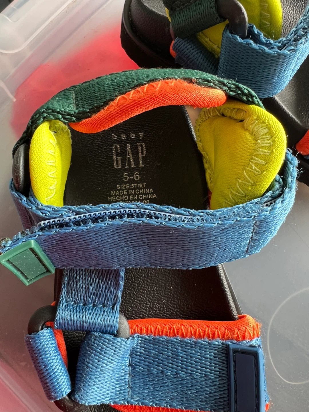 GAP toddler Multicolor Strap Sandals - photo 3