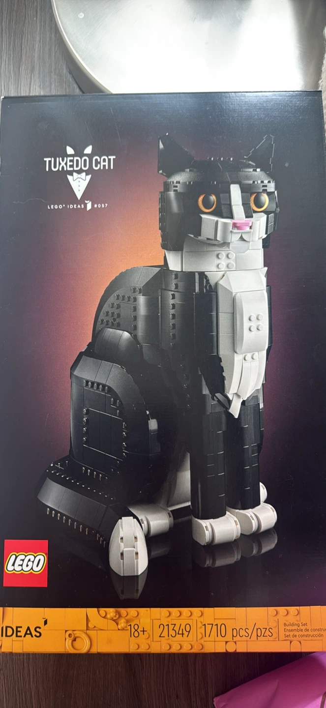 BNIB cat Lego & led lights