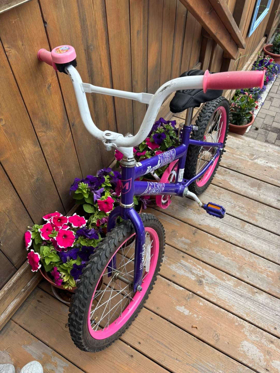 Purple and Pink Kids Bike - photo 5
