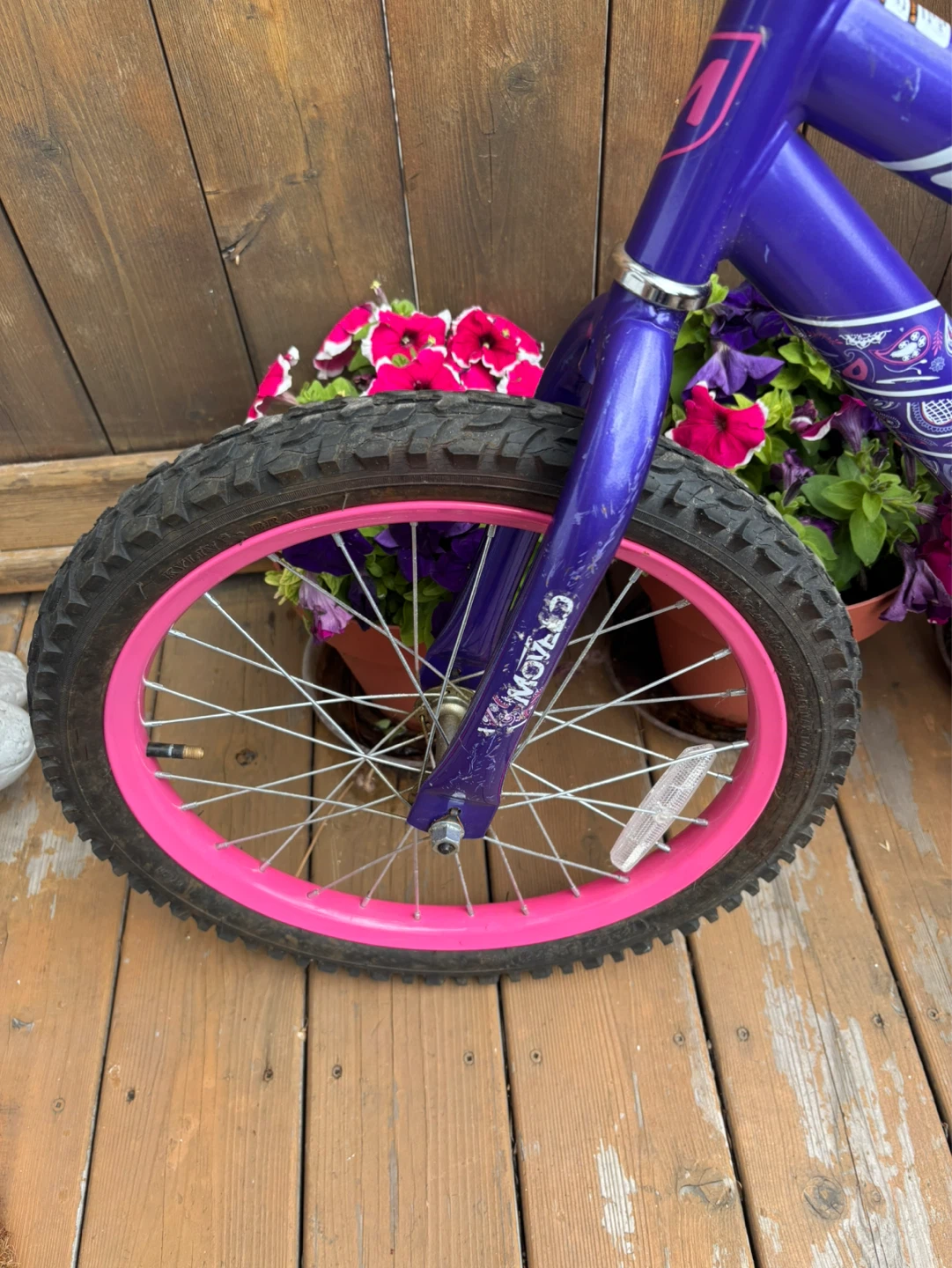 Purple and Pink Kids Bike - photo 4