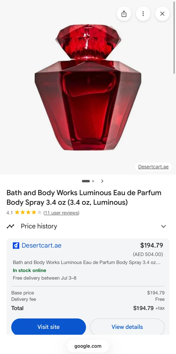 Bath & Body Works Luminous Eau de Parfum 100ml - photo 4