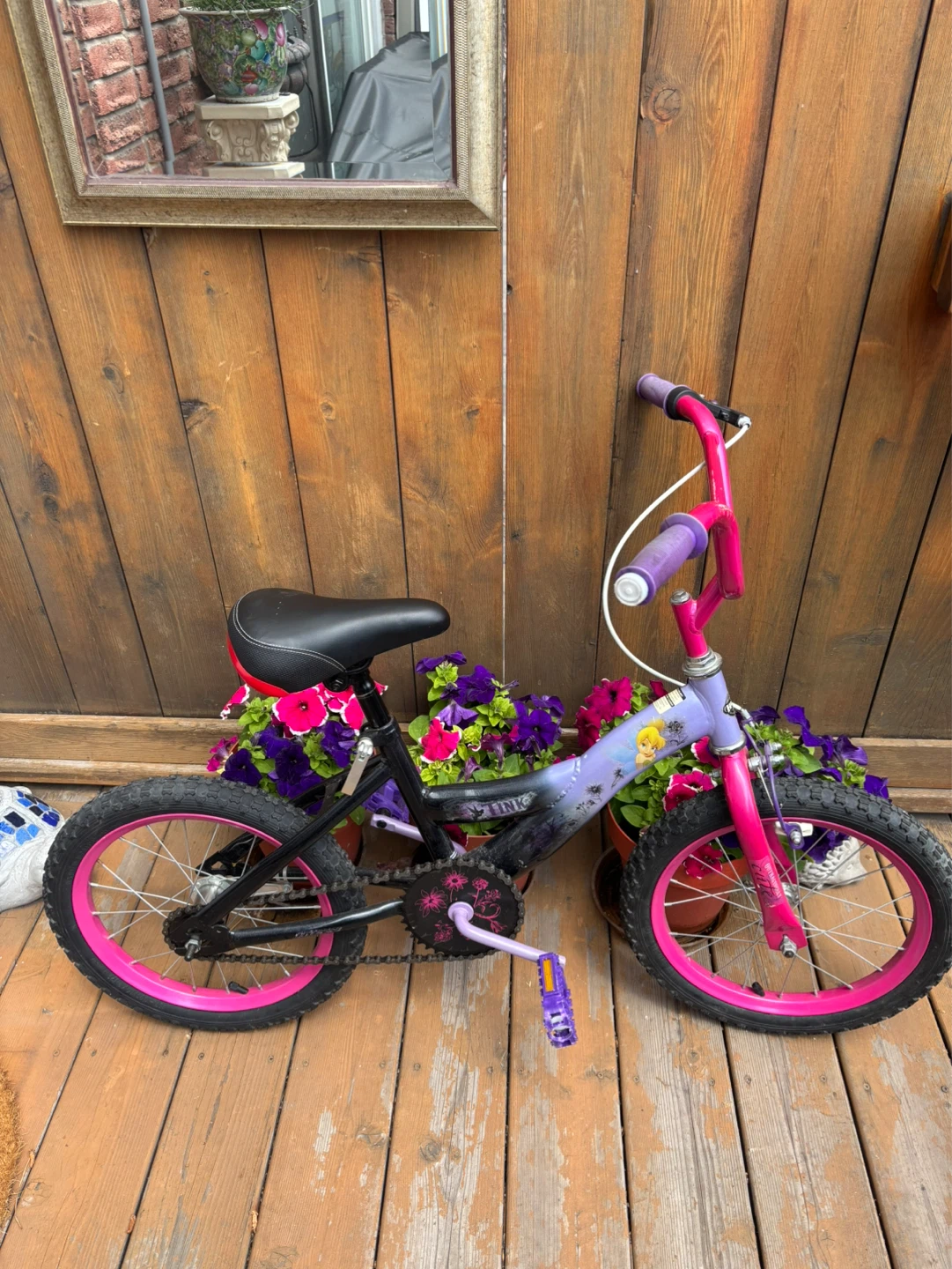 Kids Pink and Purple Bicycle - photo 4