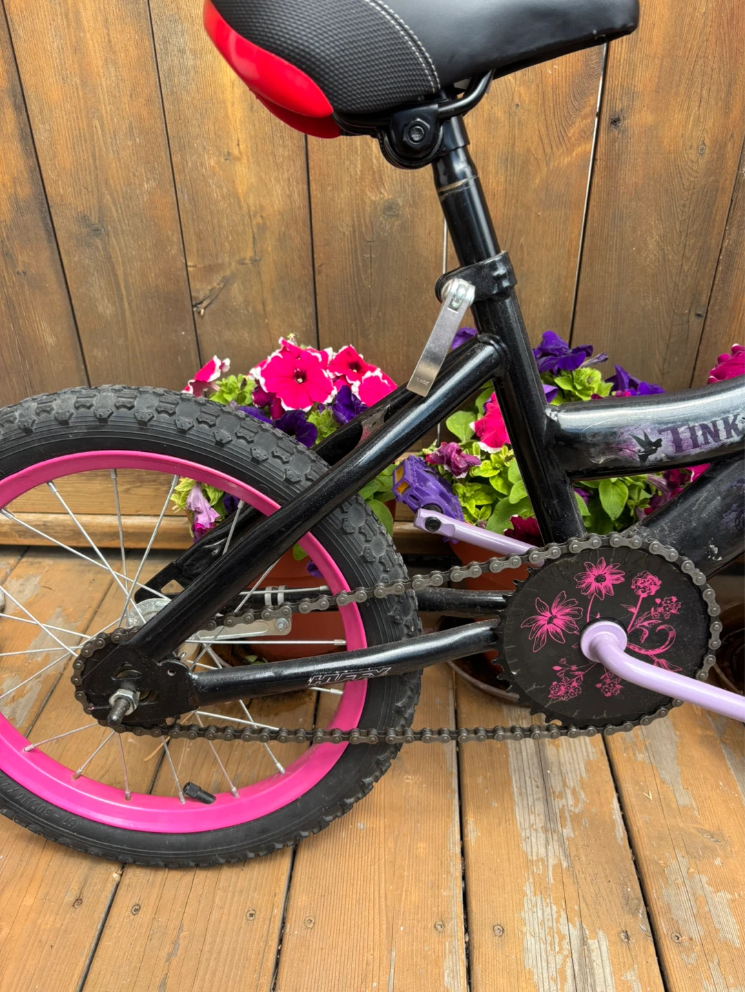 Kids Pink and Purple Bicycle - photo 5