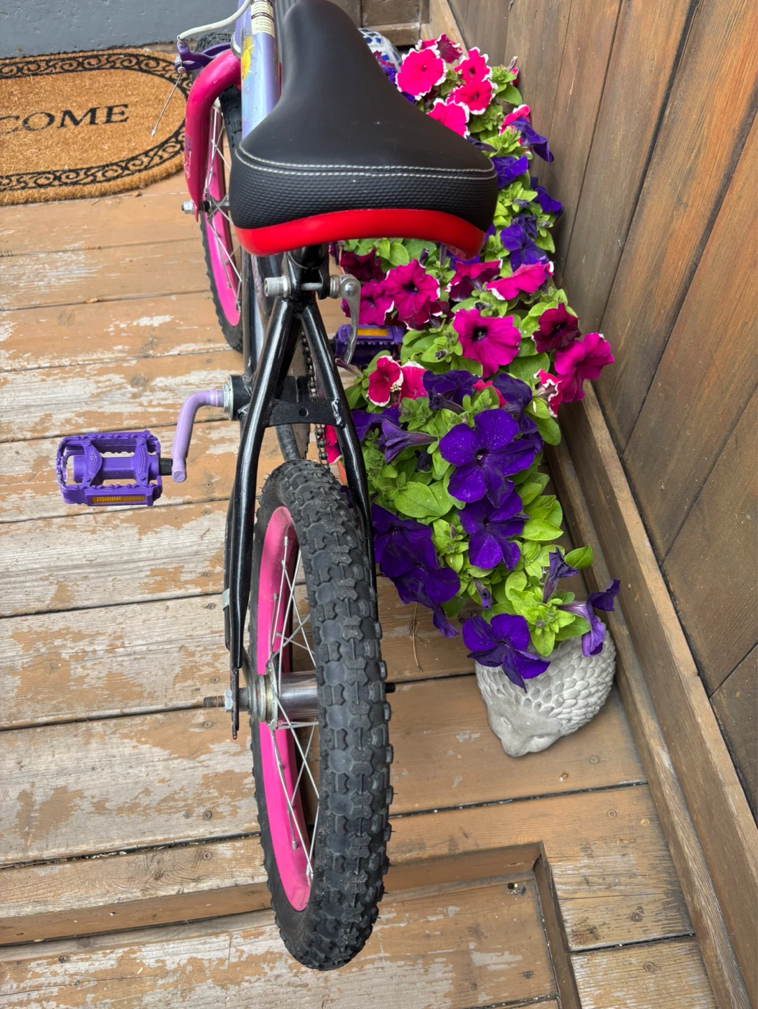 Kids Pink and Purple Bicycle - photo 3