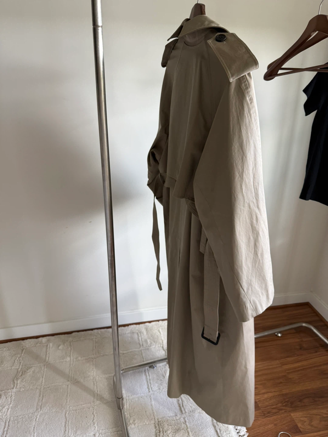Beige Trench Coat Long (51 inches) - photo 5