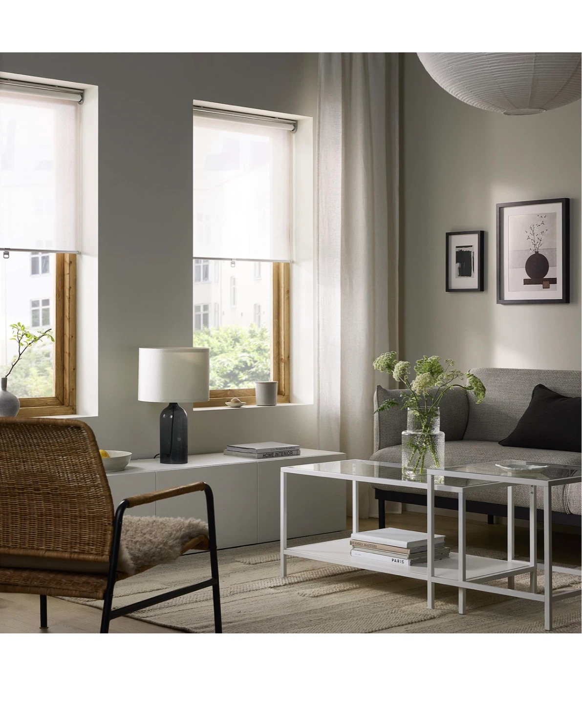 IKEA SKOGSKLÖVER Roller Blind x 2 - photo 4