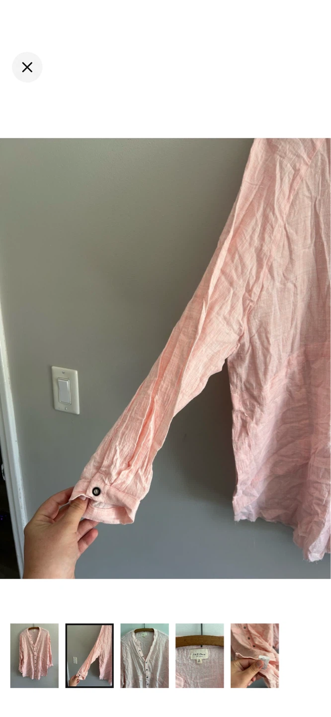 143 Story by Line Up Pink Button-Up Shirt - photo 2