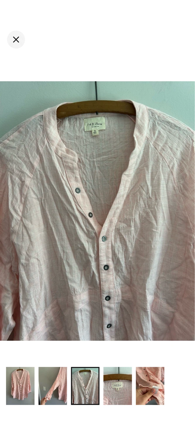 143 Story by Line Up Pink Button-Up Shirt - photo 3