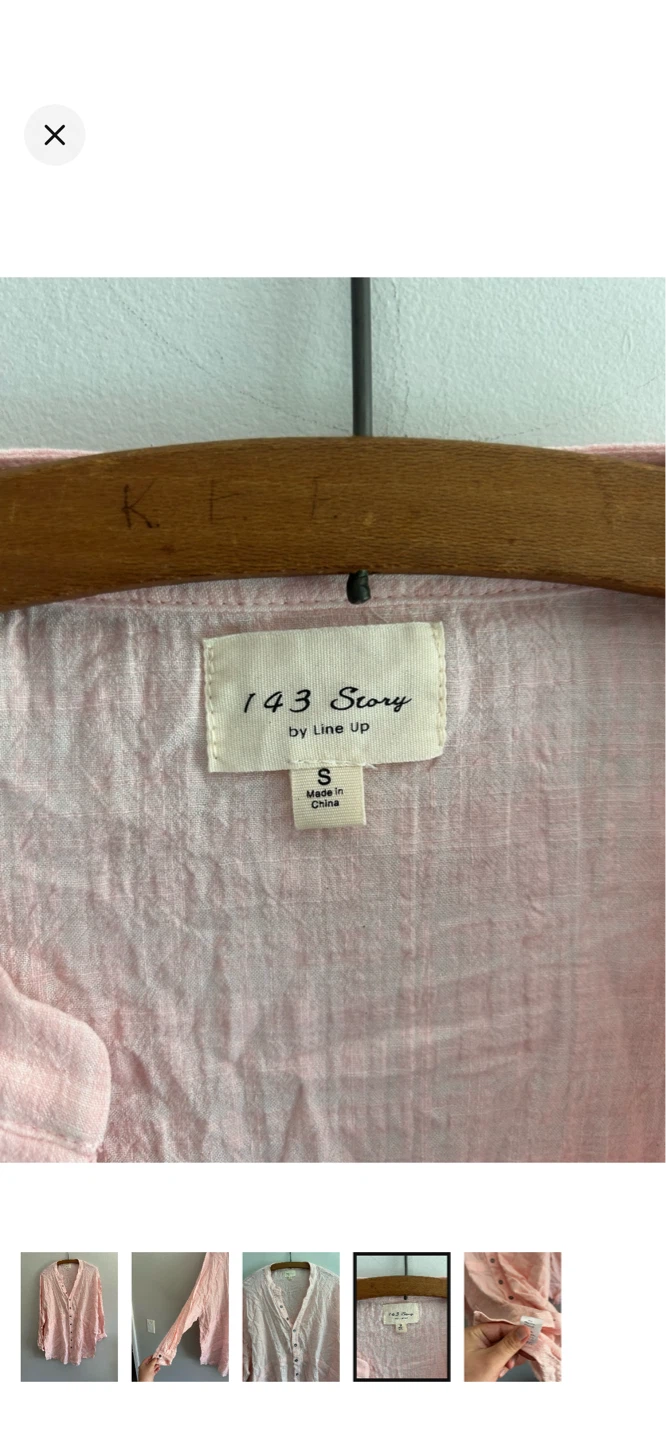 143 Story by Line Up Pink Button-Up Shirt - photo 4