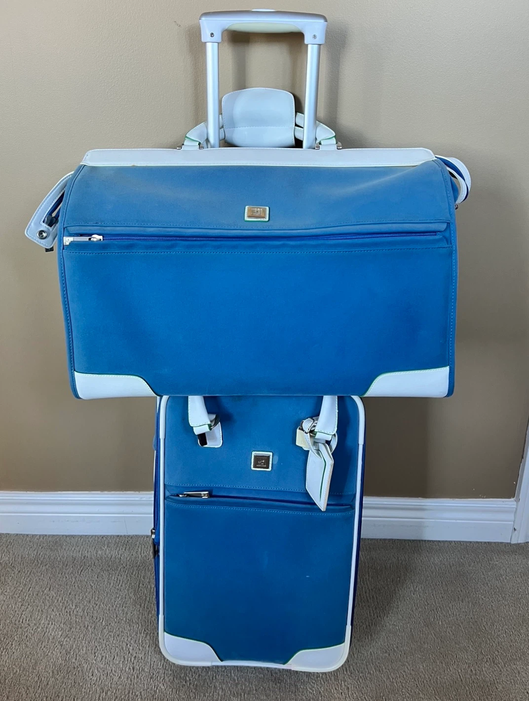 Designer Diane von Furstenberg luggage set