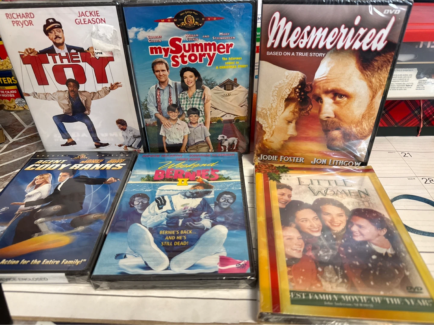 Collection of 6 DVDs