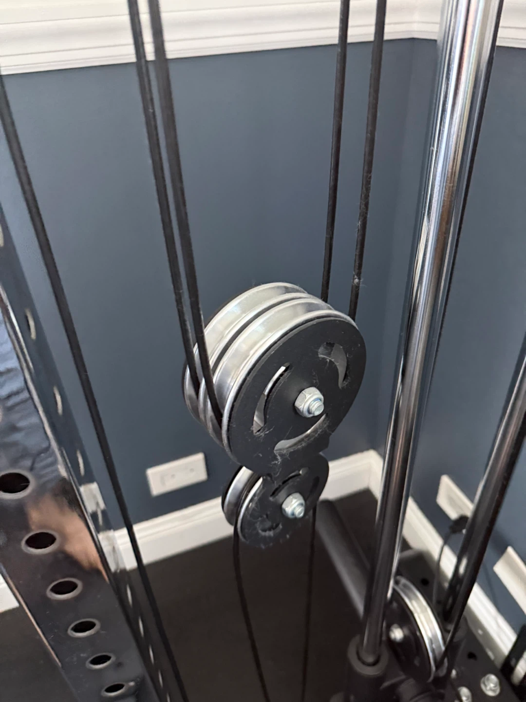 Bells of steels cable tower with aluminum pulleys - photo 2