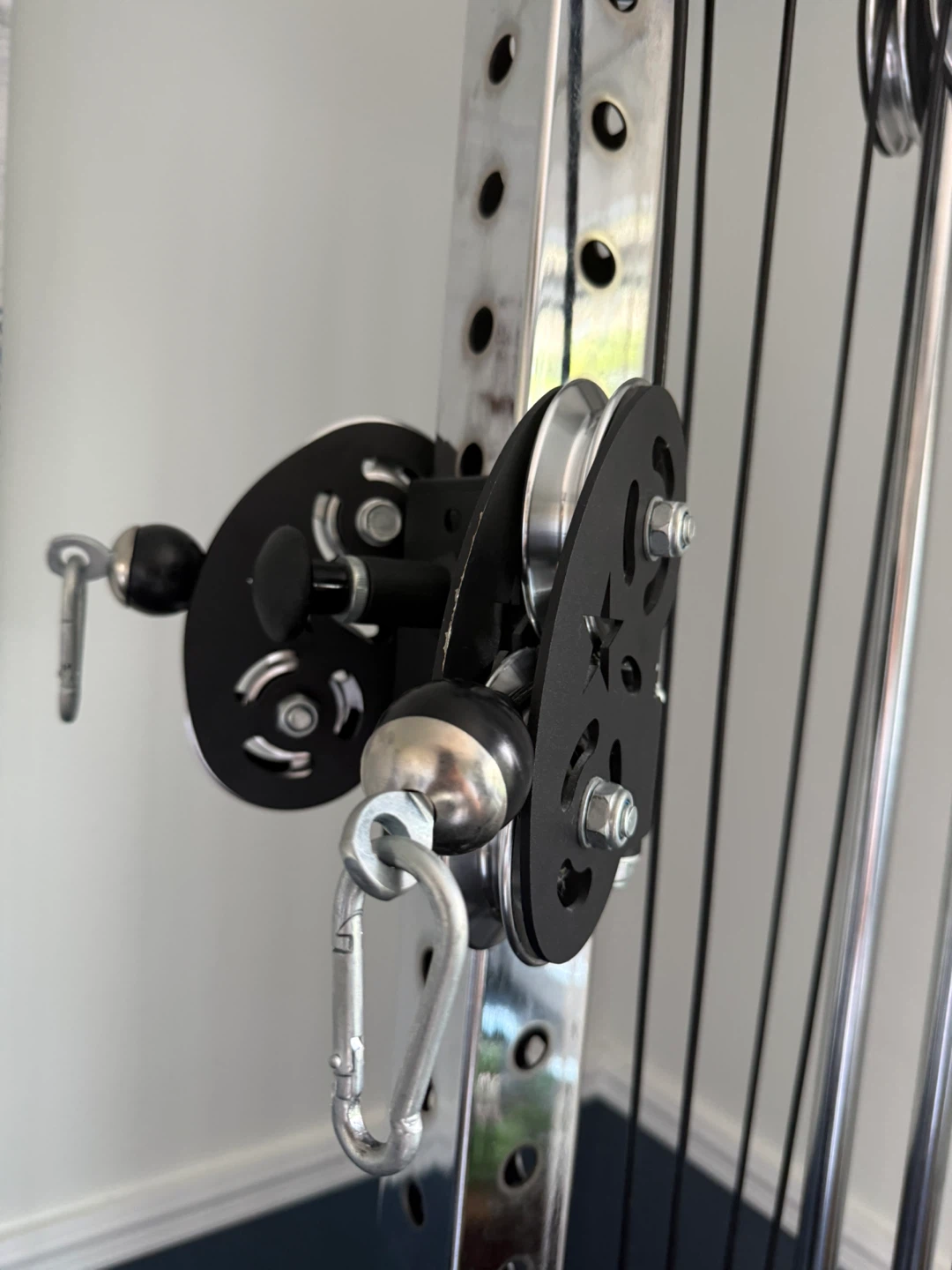 Bells of steels cable tower with aluminum pulleys - photo 3