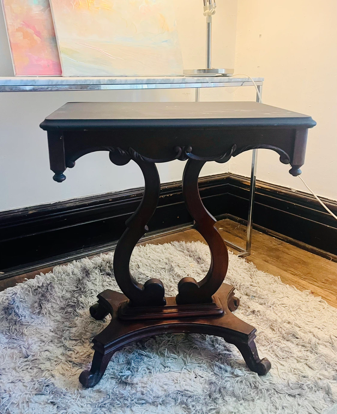 Antique Accent Table - photo 3