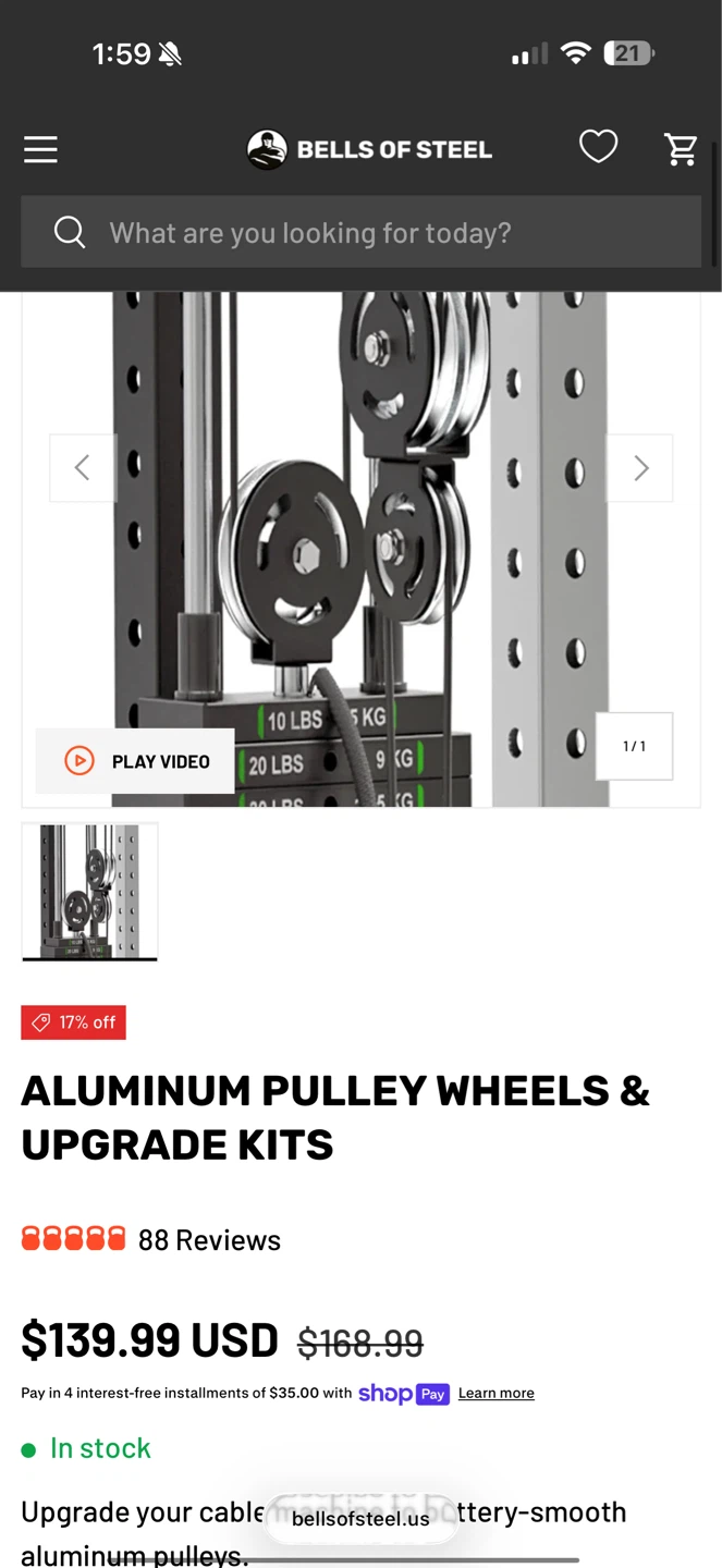 Bells of steels cable tower with aluminum pulleys - photo 5