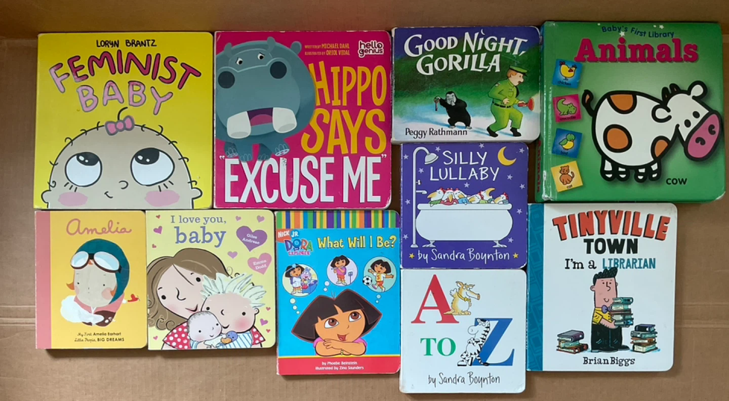 10 Children's Board Books - “A to Z” by Sandra Boynton and more