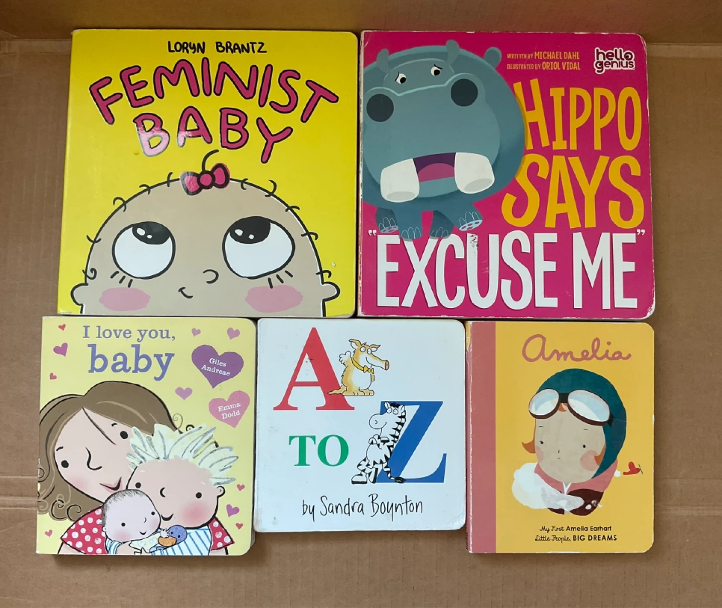 10 Children's Board Books - “A to Z” by Sandra Boynton and more - photo 2
