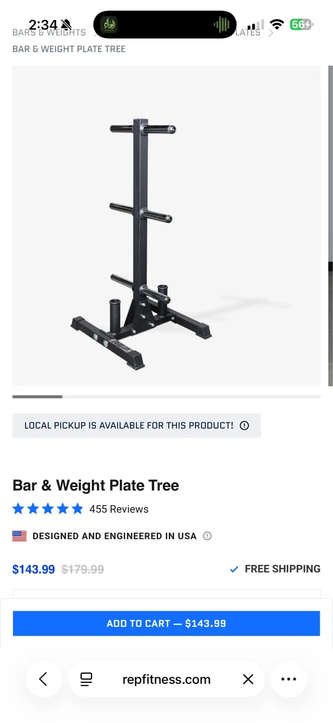 200lb Olympic metal weight plates and plate tree - photo 4
