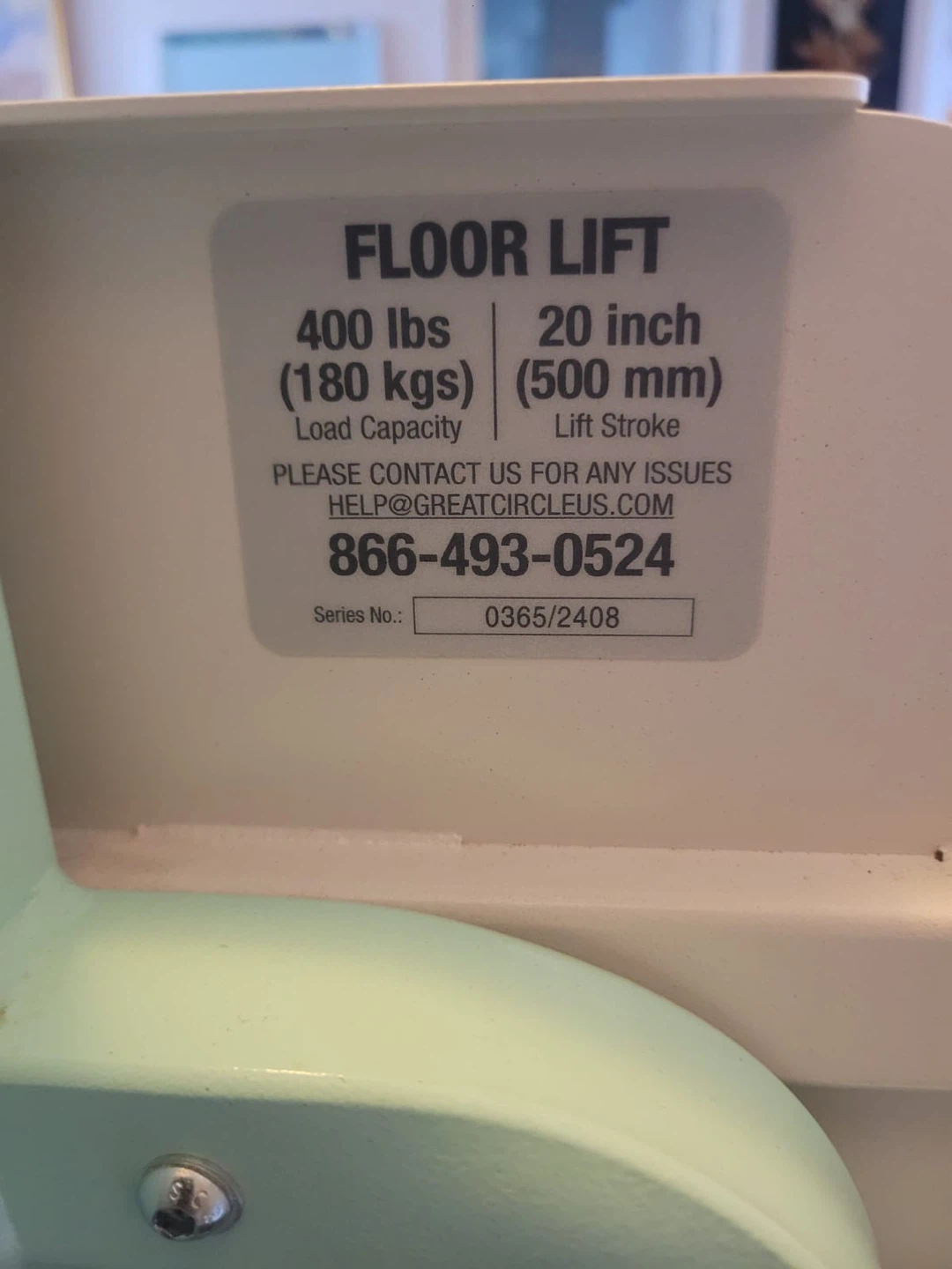 SuperHandy Cares+ Floor Lift GCAT041 - photo 3