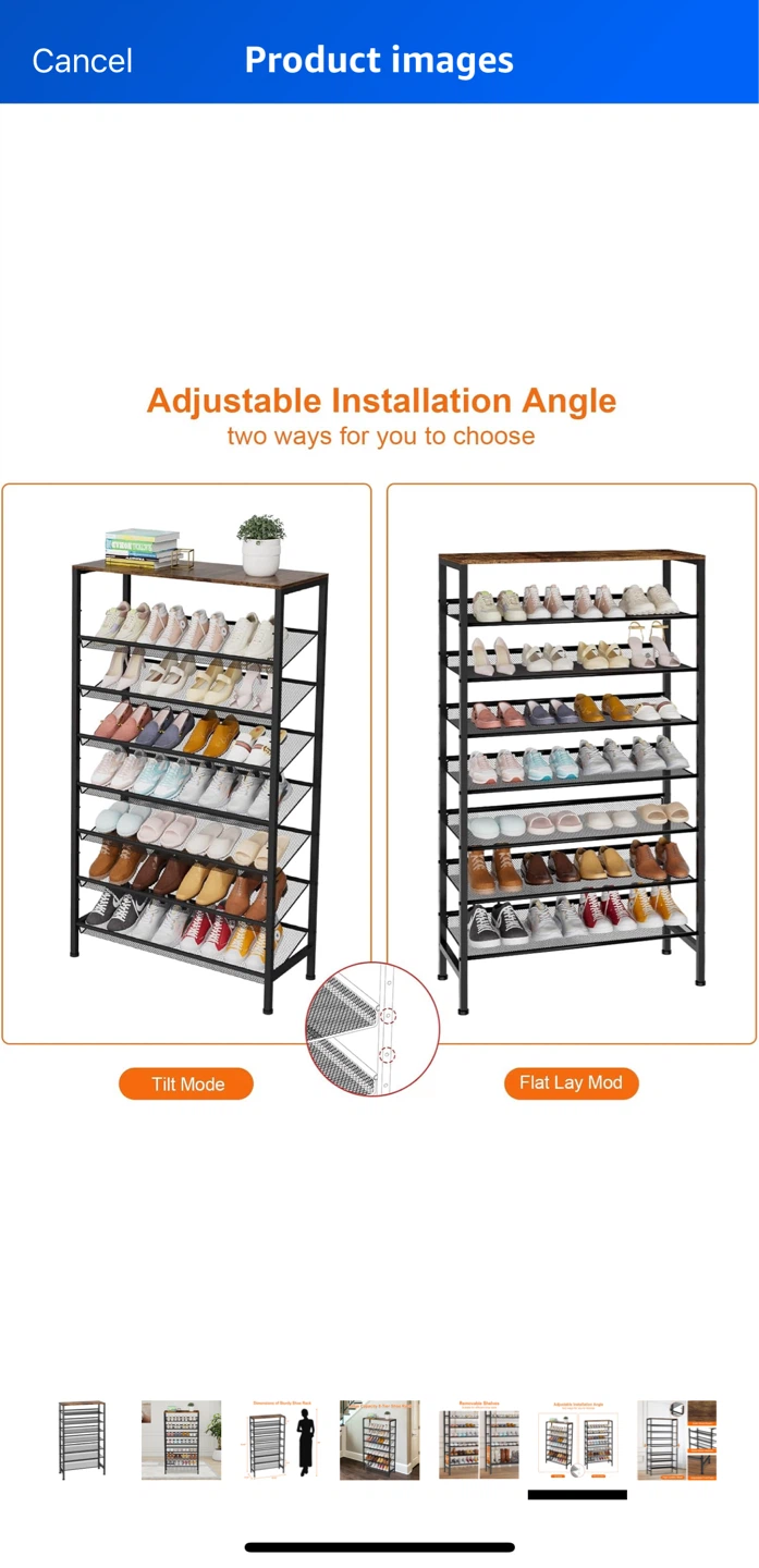 Brand New 8-Tier Shoe Rack - photo 5