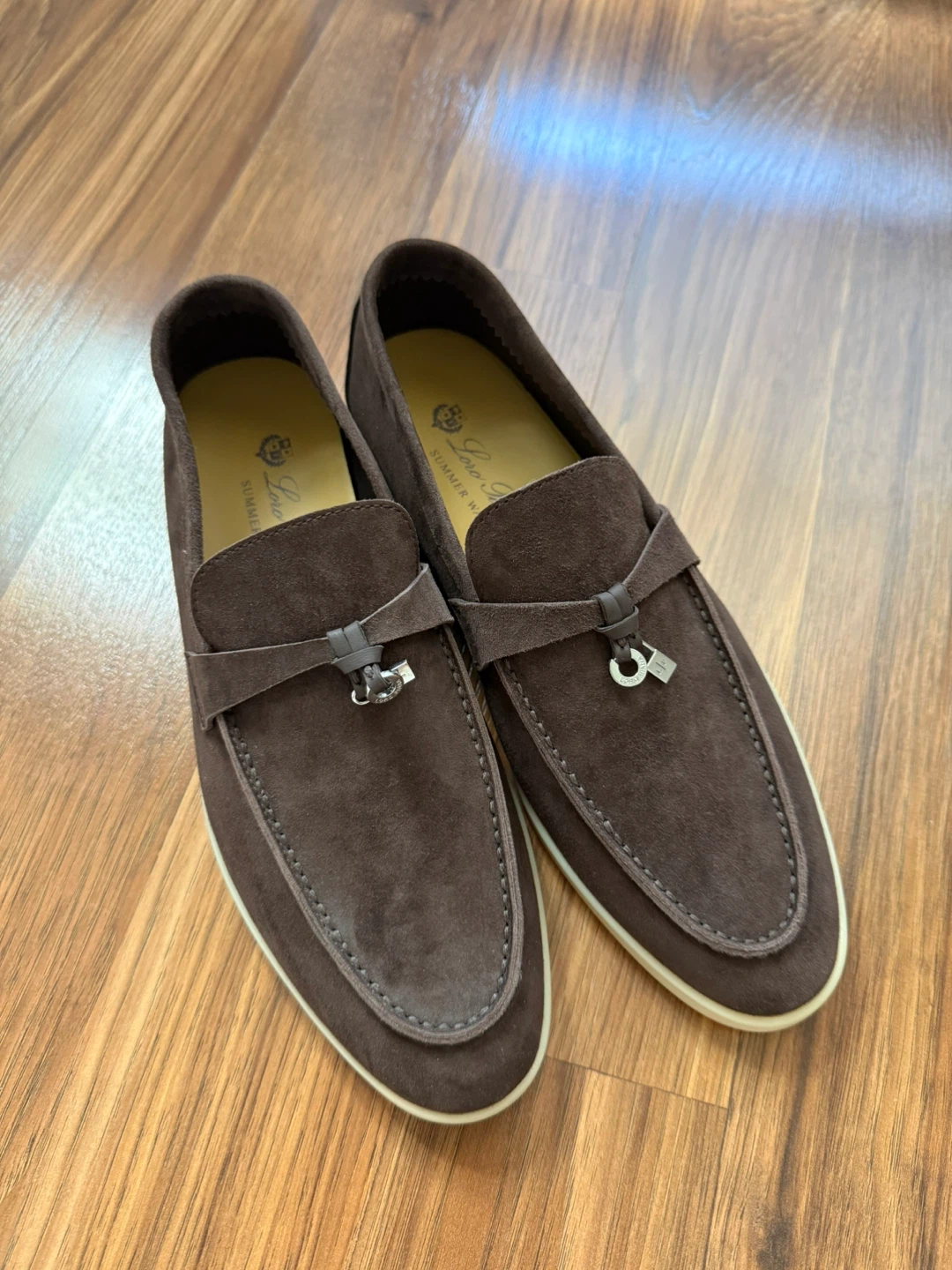 Suede Loafers