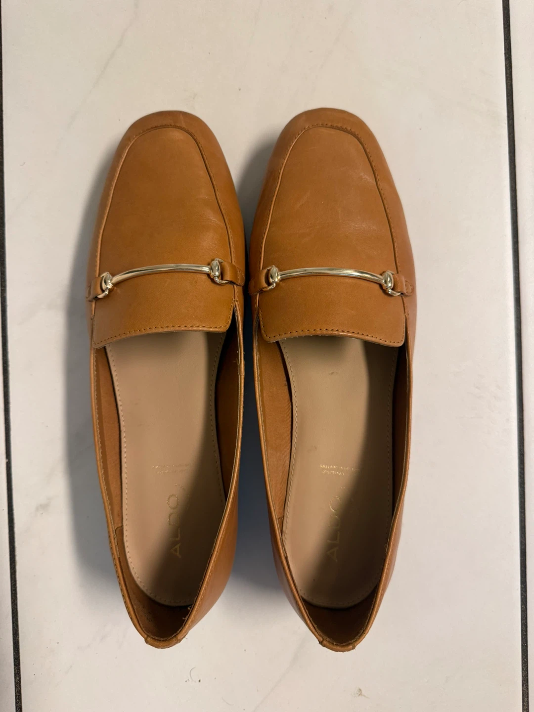 Aldo Women's Loafers - Tan, size women 10