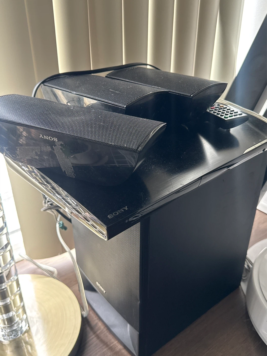 Sony Soundbar and Subwoofer Speaker System