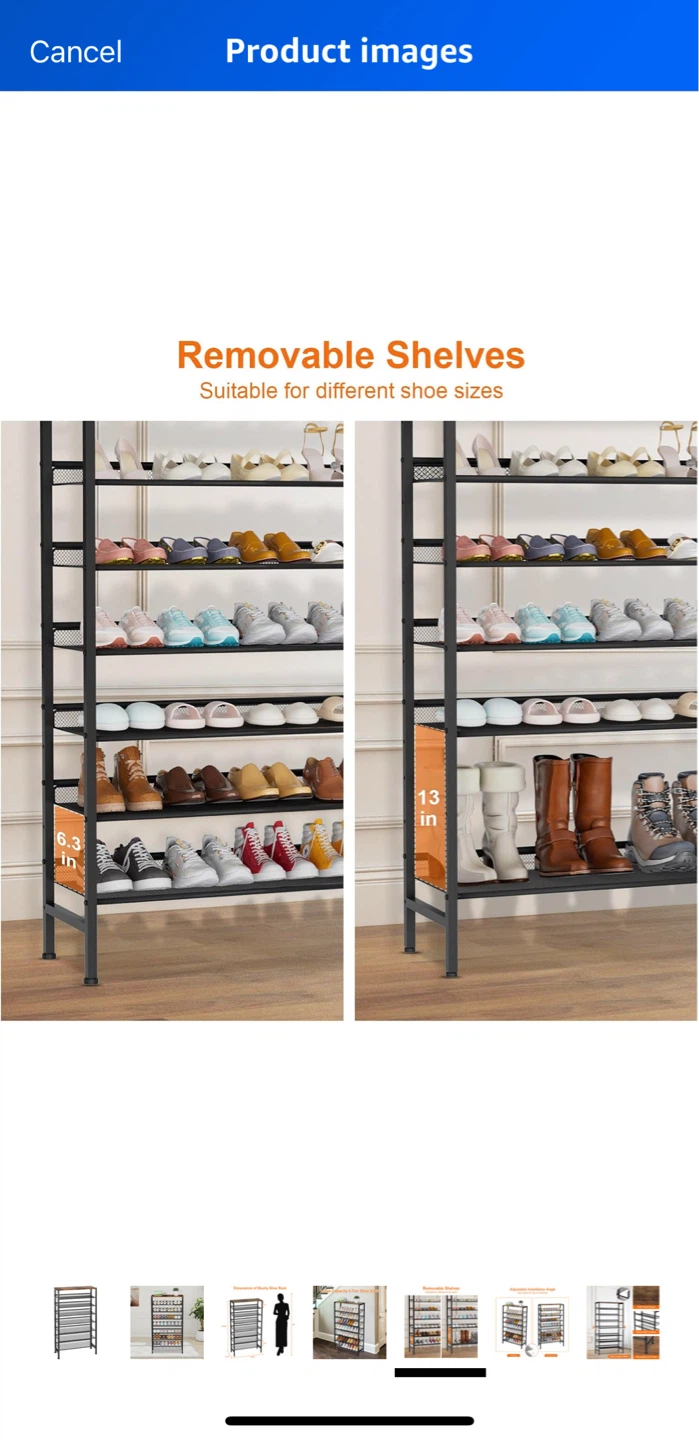 New 8-Tier Shoe Rack - photo 4
