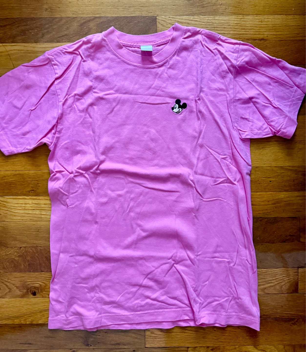 NWOT Vintage Disney Mickey Mouse Pink T-Shirt - photo 2