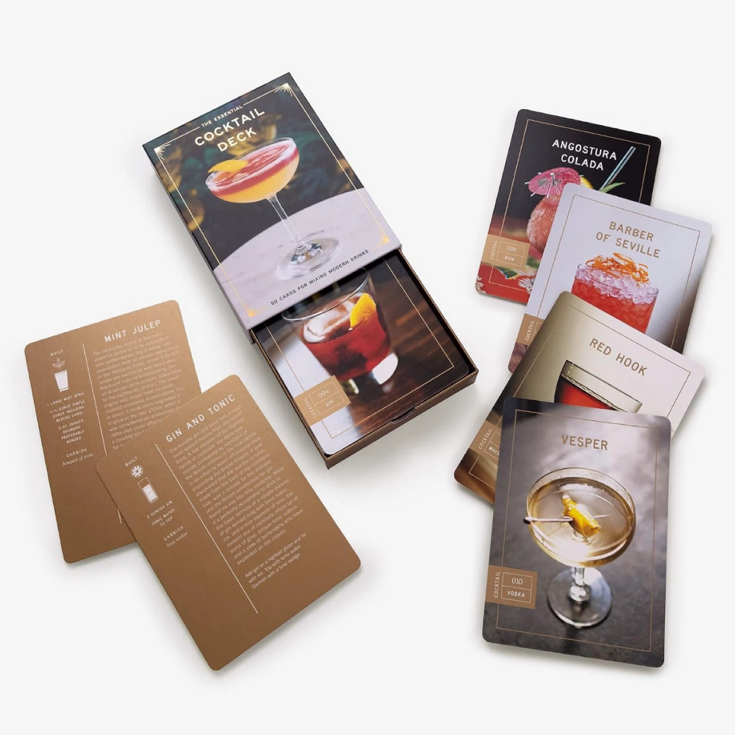 The Essential Cocktail Deck - 50 Cards for Mixing Drinks - photo 2