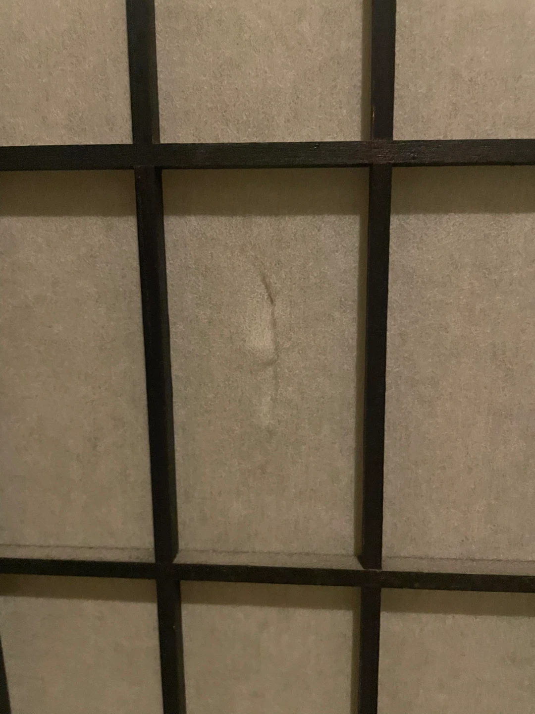 3-Panel Folding Room Divider / Privacy Screen – Black & Beige - photo 4