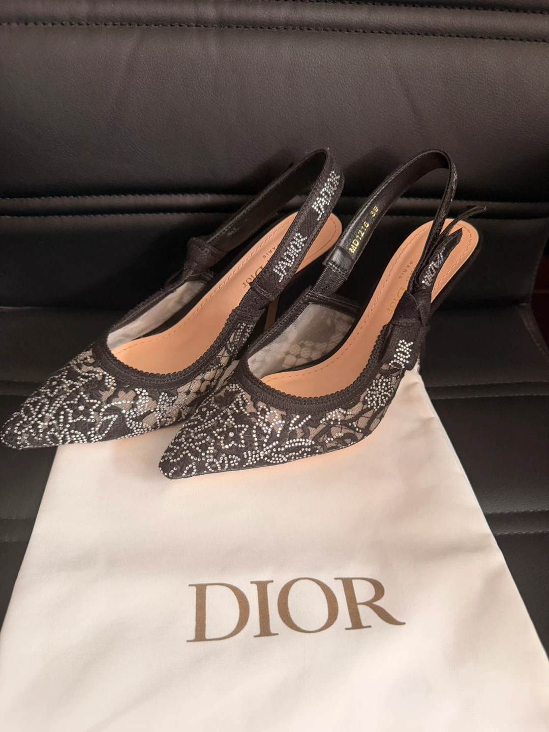 Dior Studded Heels 39
