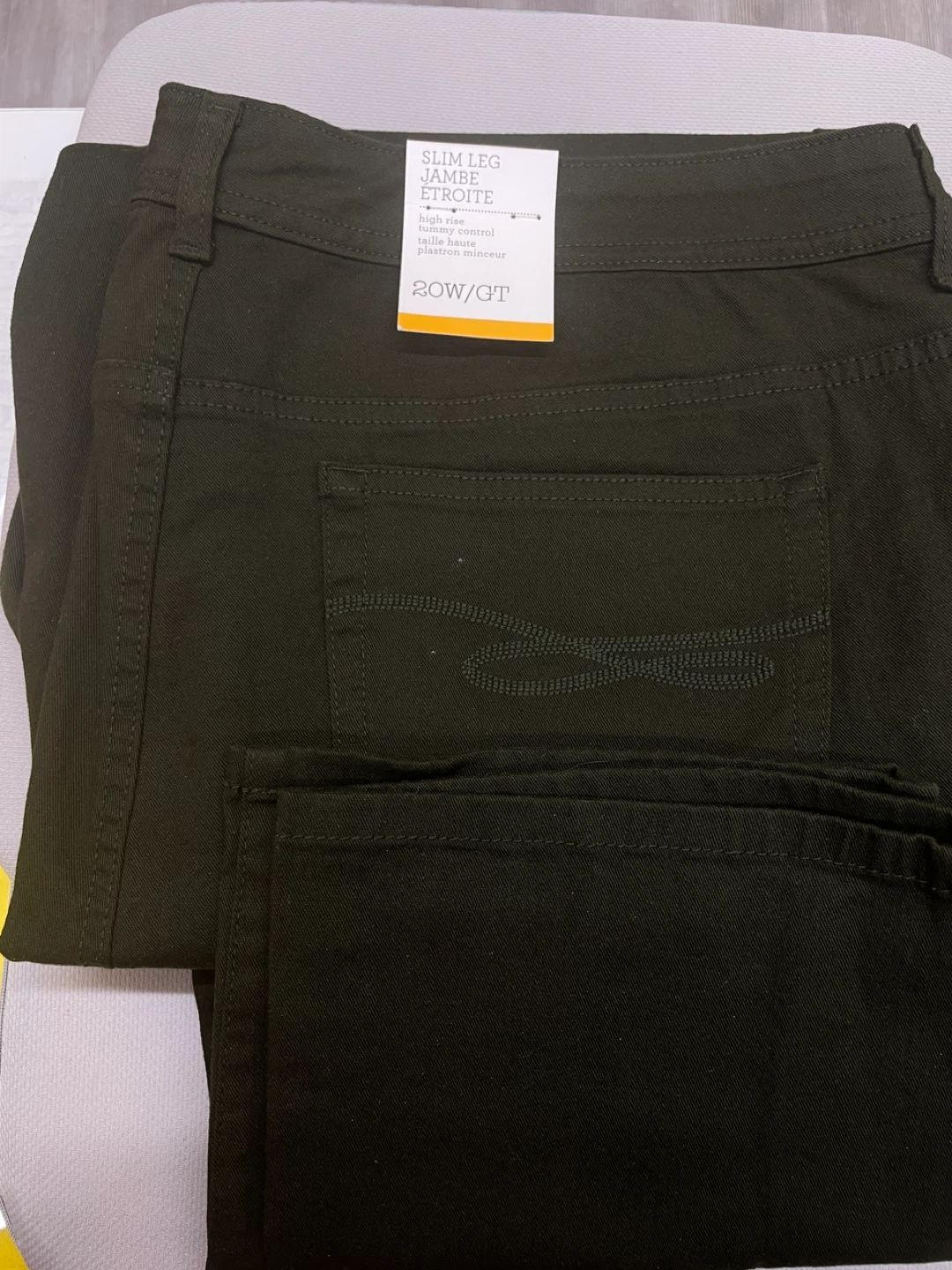 Slim Leg Pants 20W/GT