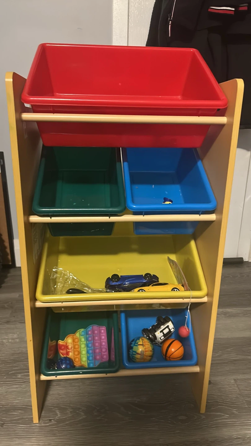 Toy Organizer with Storage Bins - photo 2