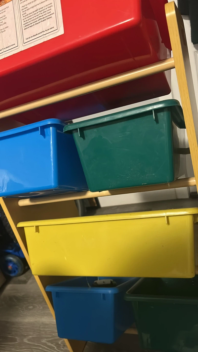 Toy Organizer with Storage Bins - photo 3