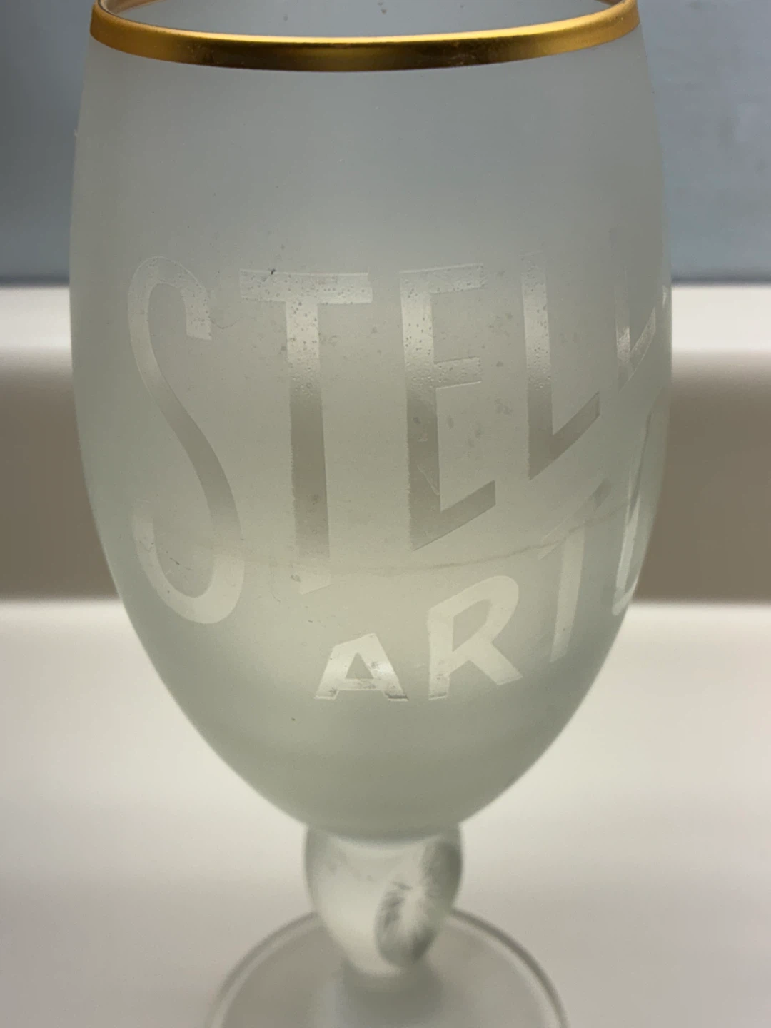 $4 pair Stella Artois Glass beer rare bar Donlands O'Connor - photo 3