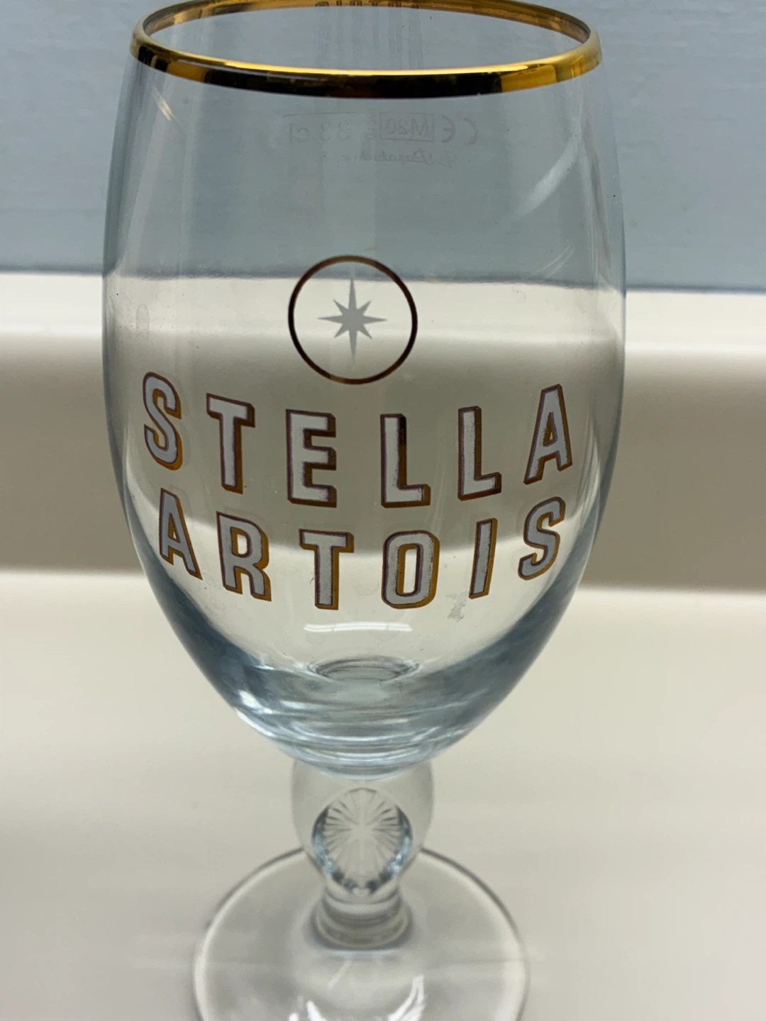 $4 pair Stella Artois Glass beer rare bar Donlands O'Connor - photo 2