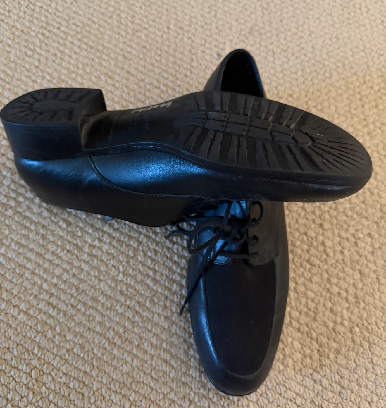 New Munro American Black Leather Dress Shoes - photo 2