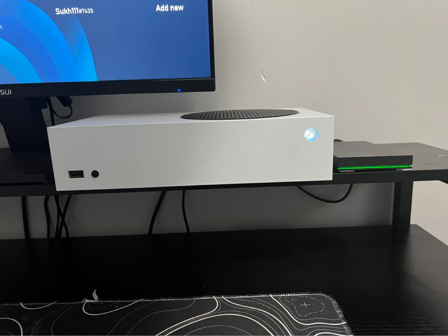 Xbox Series S Console with Controller and Seagate Storage