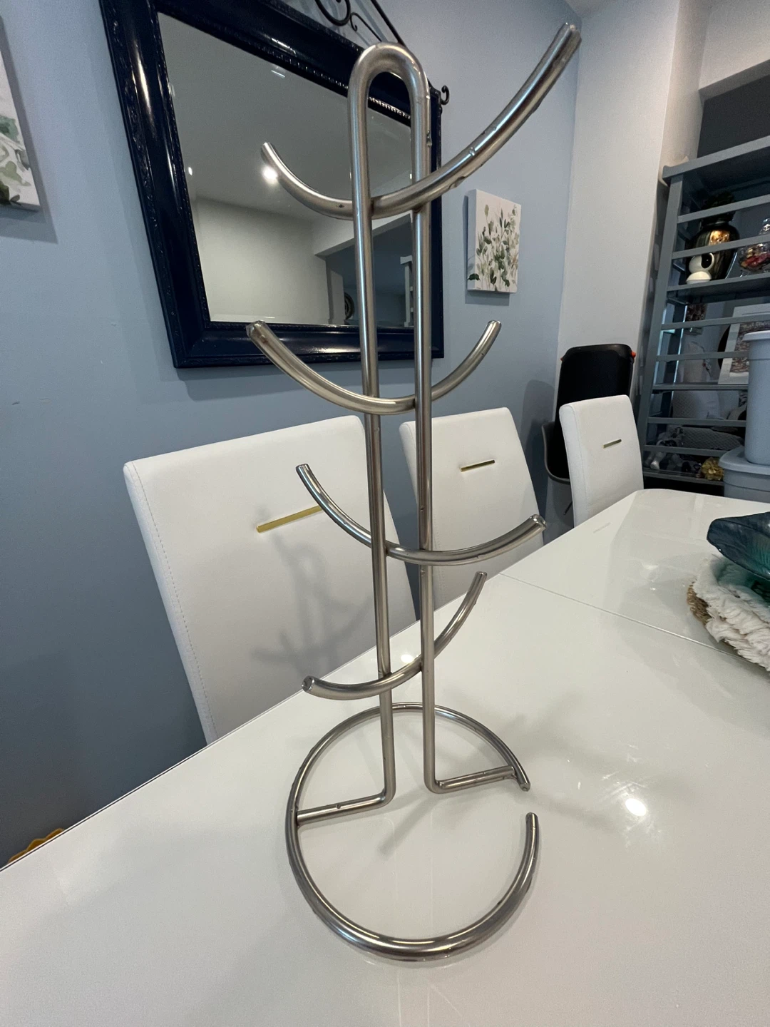 Chrome Mug Tree Holder
