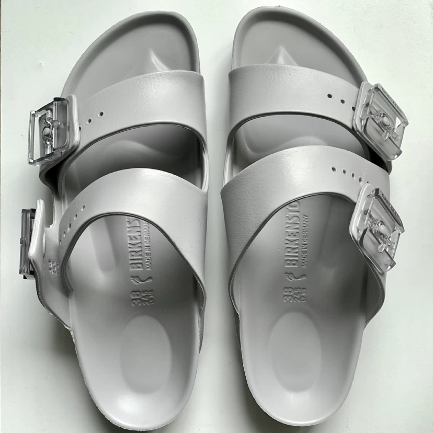 Birkenstock Arizona Stealth Buckle Eva Sandals Size 38 NEW - photo 2